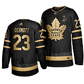 Maple Leafs 23 Travis Dermott Black With Special Glittery Logo Adidas Jersey Dzhi,baseball caps,new era cap wholesale,wholesale hats